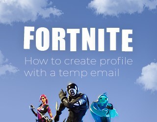 Fortnite Com um E-mail Temp